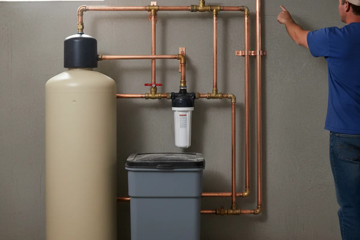Whole-house water treatment system installed in Dover Afb